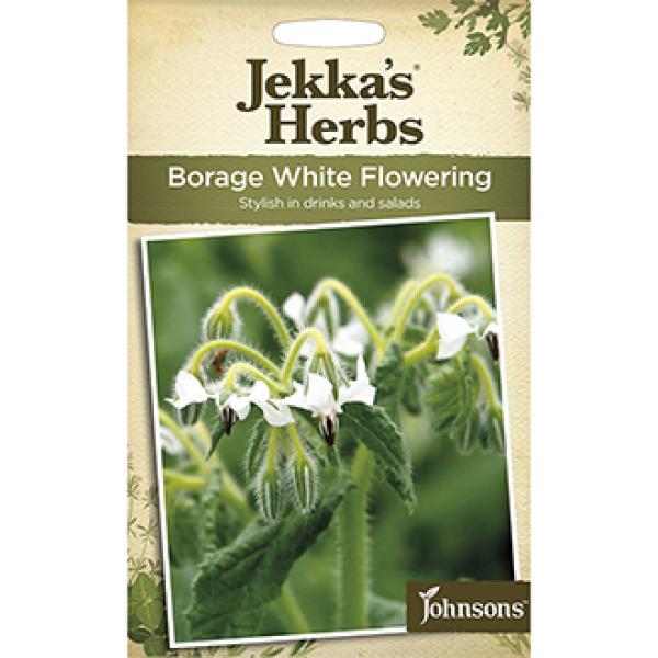 Jekka Herbs Borage WHite Flowering (35 Seeds)